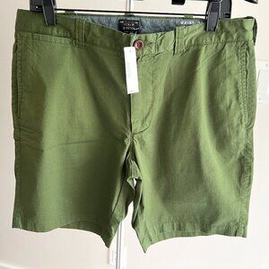 NWT - J.Crew Olive Green Short (Waist 33")